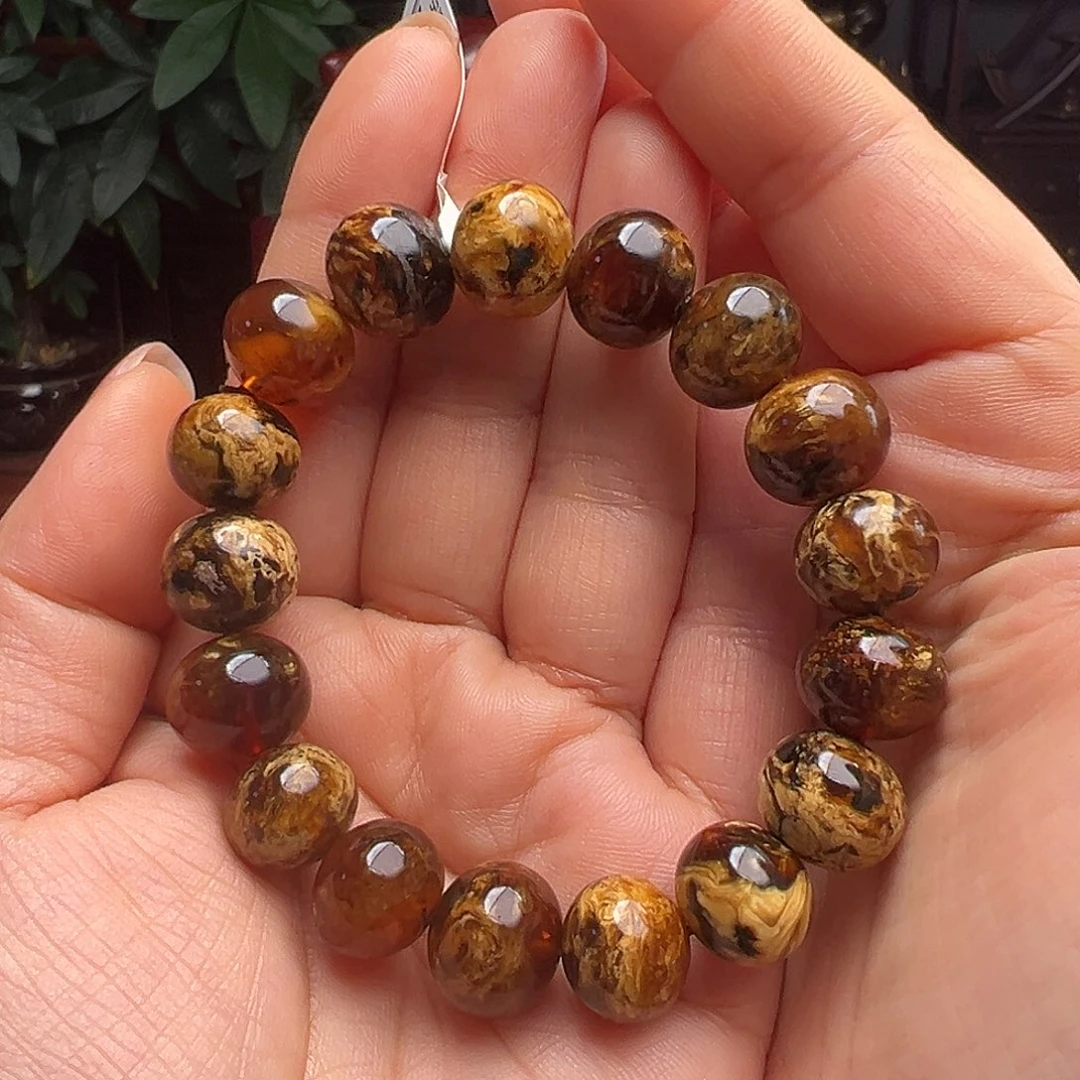 琥珀未镶嵌裸石抚顺琥珀10645十三