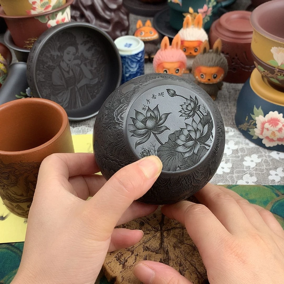 茶杯紫砂高端主人杯