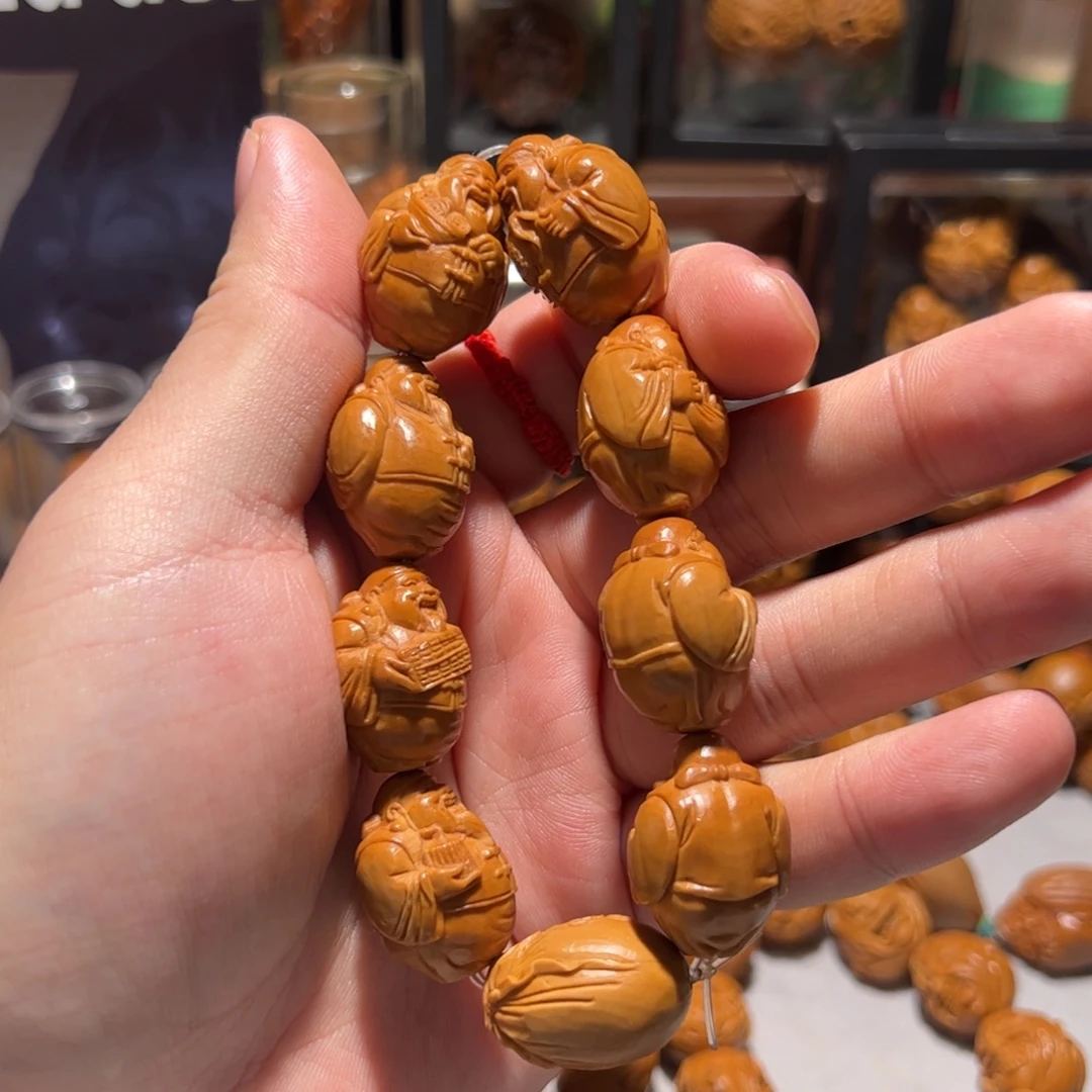 手串/手链橄榄核手工八宝弥勒