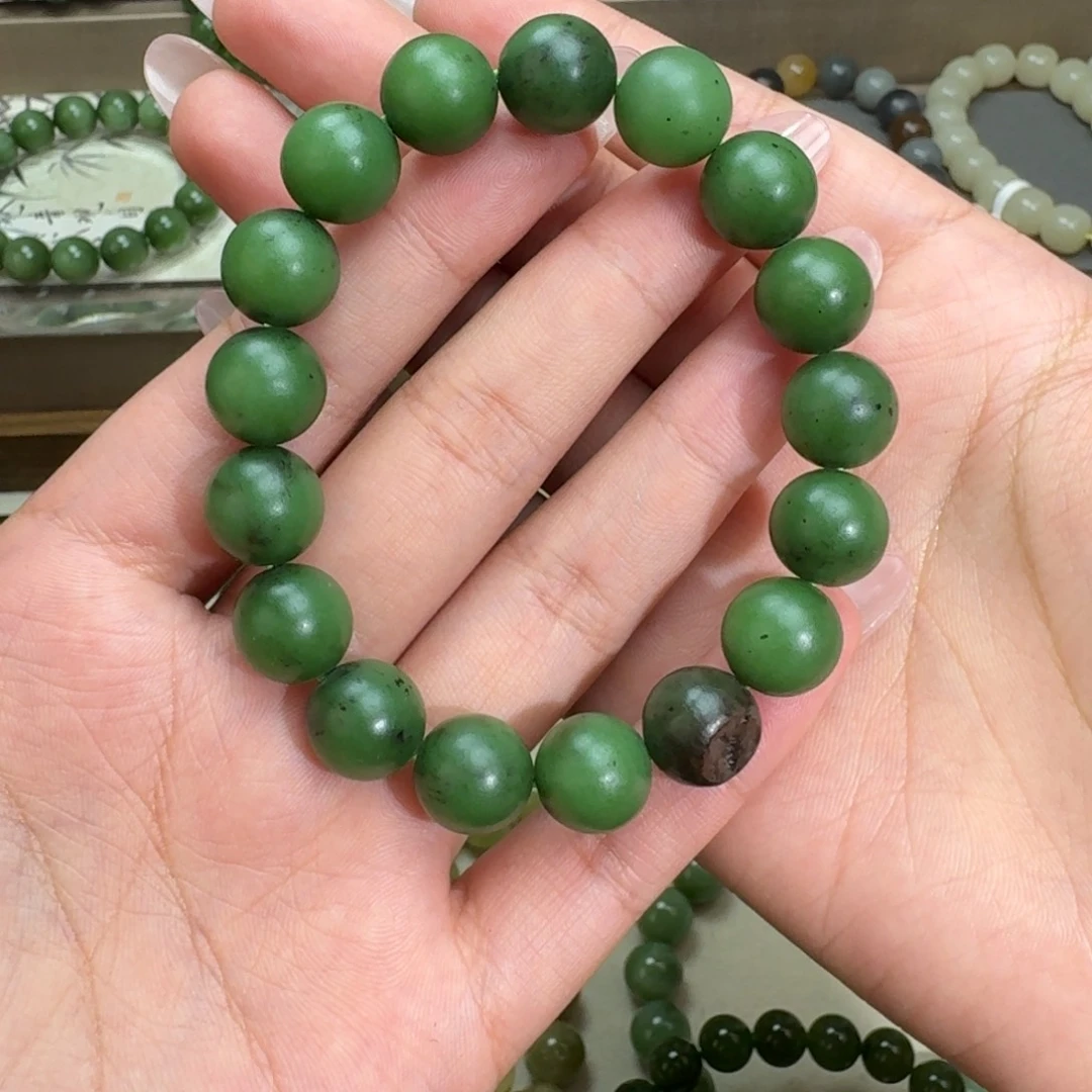 幸***缘和田玉未镶嵌手链