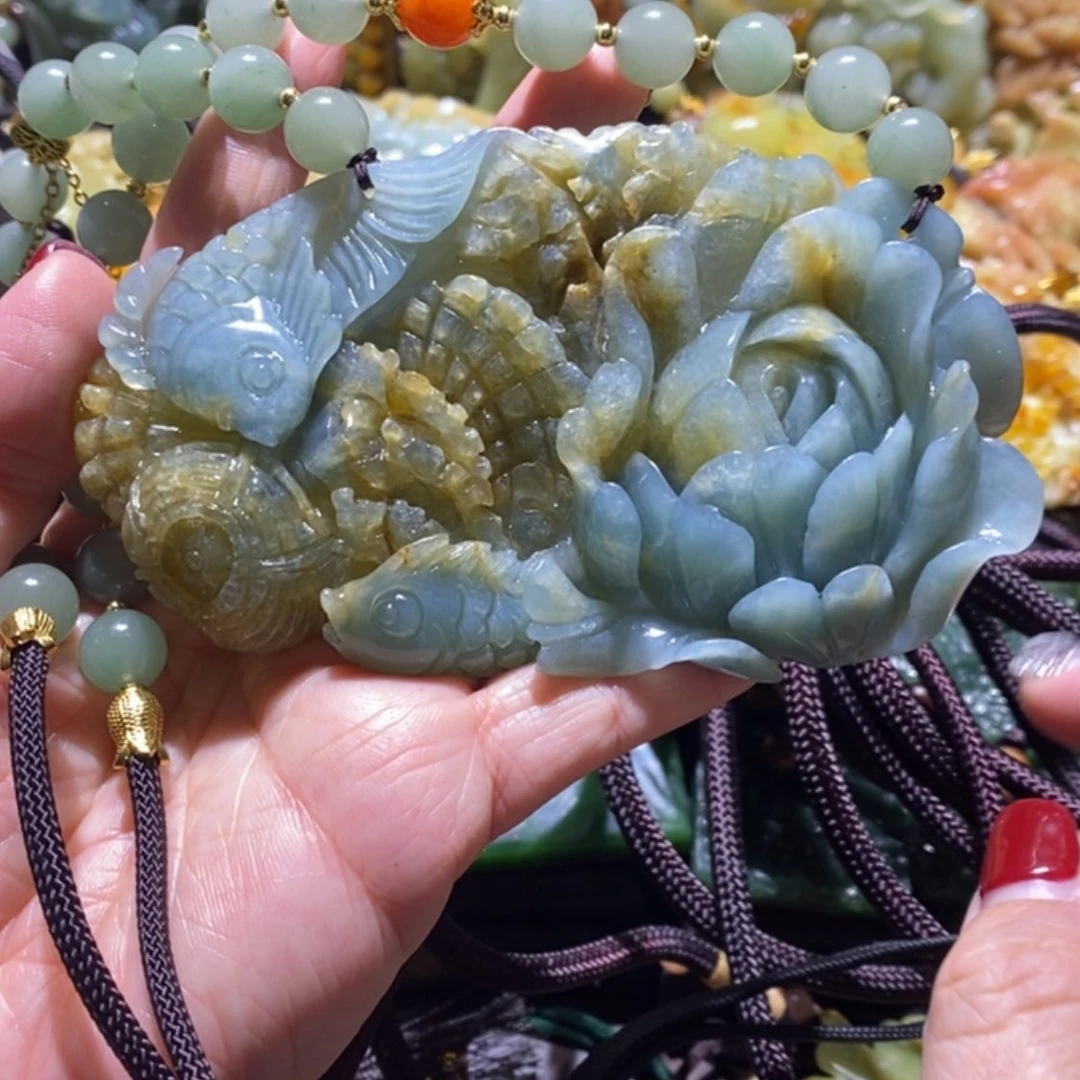 【闪购商品】岫玉毛衣链未镶嵌