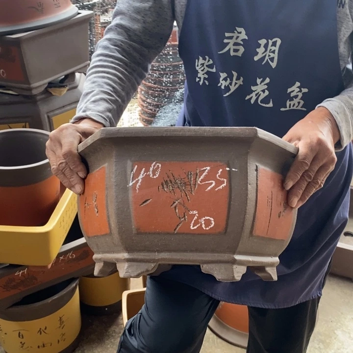 紫砂花盆紫砂艺术