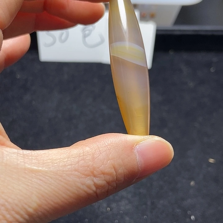 心***树玛瑙/玉髓未镶嵌颈饰