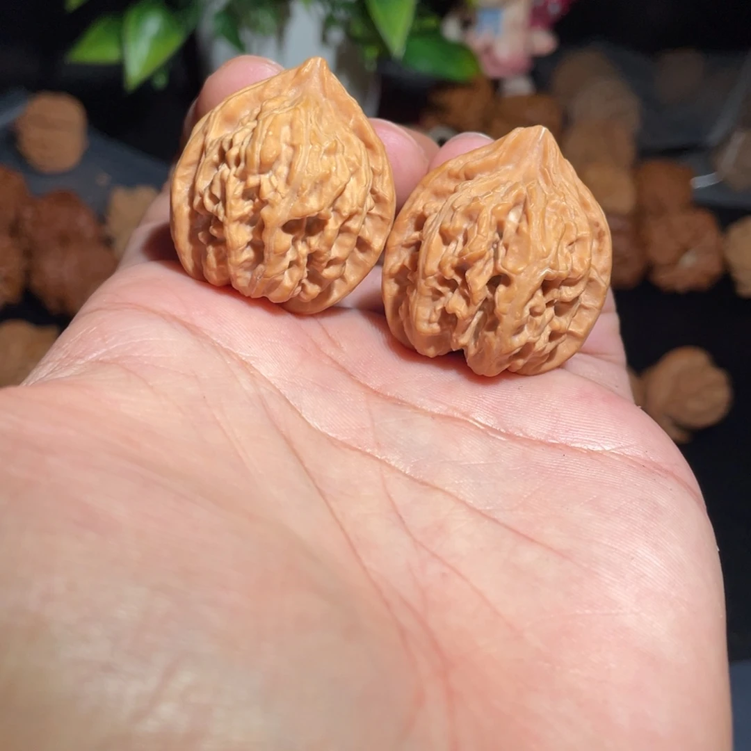 吊坠文玩核桃32郁金香