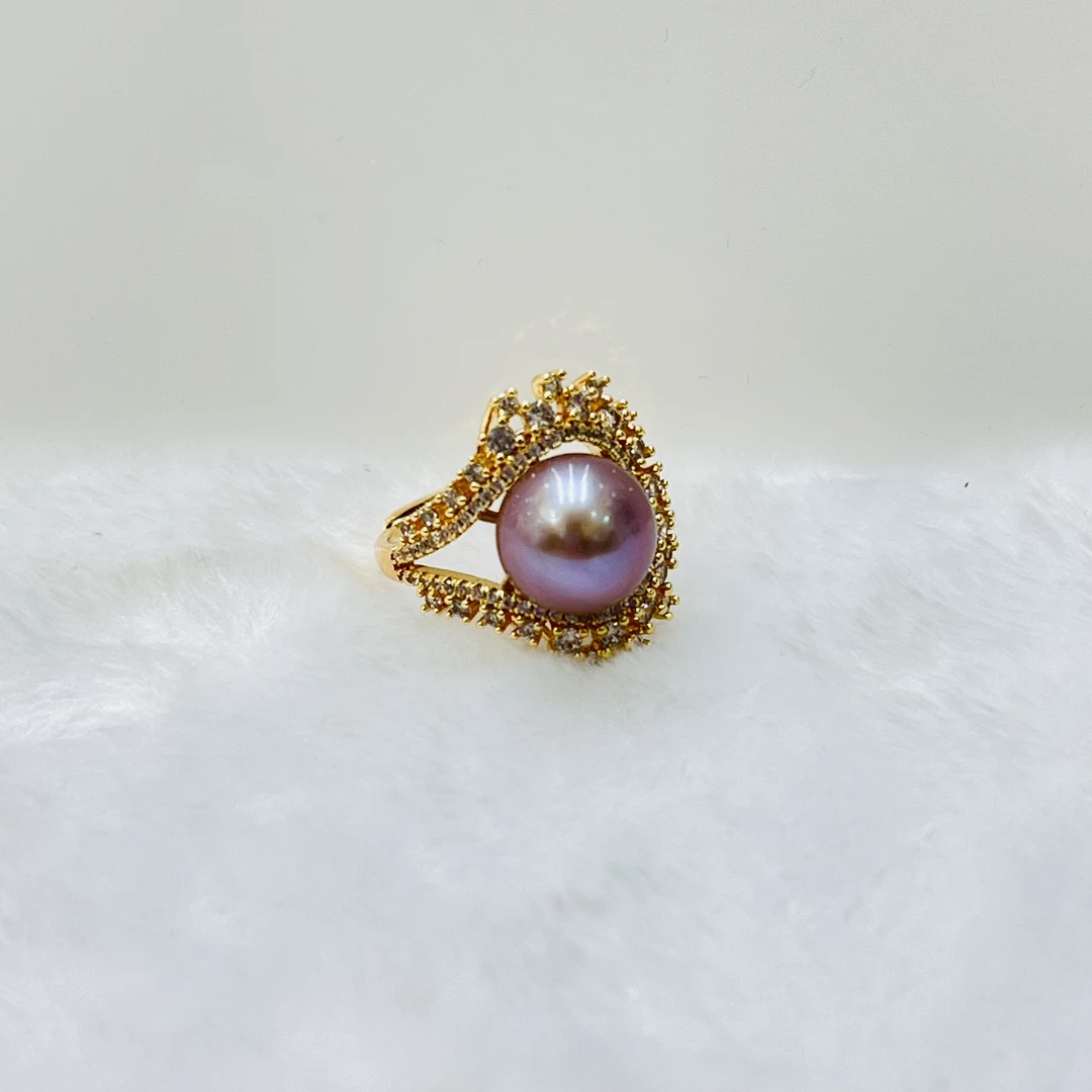 【玺润珠宝】布契拉提设计款6A级帝王紫戒指12-13mm【多样性发货】