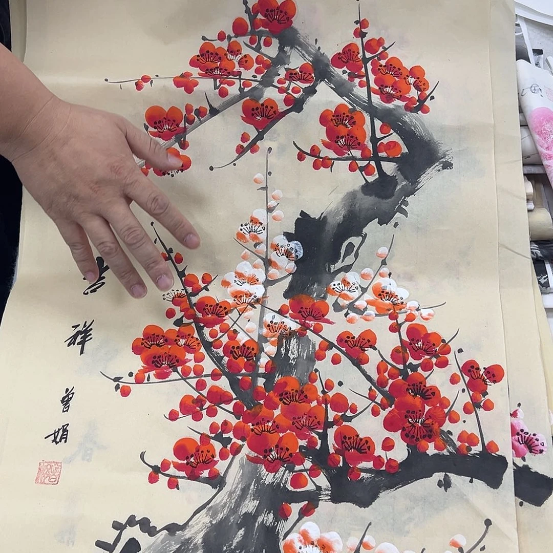 国画国画纯手绘作品