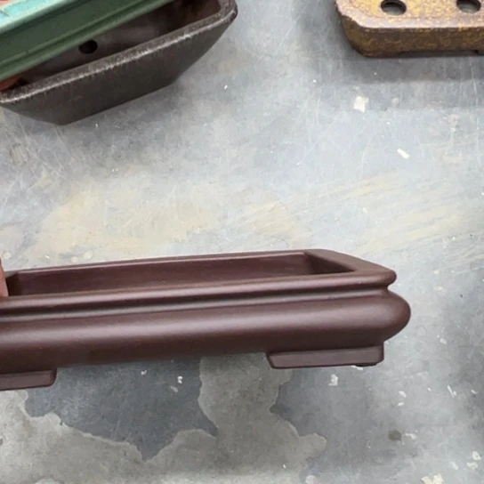 紫砂花盆漂亮漂亮