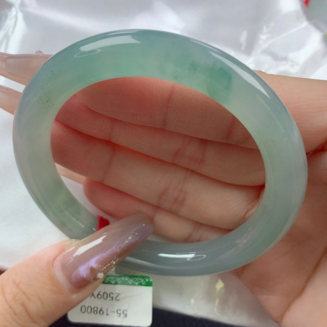 未镶嵌手镯翡翠缅甸天然翡翠A货55