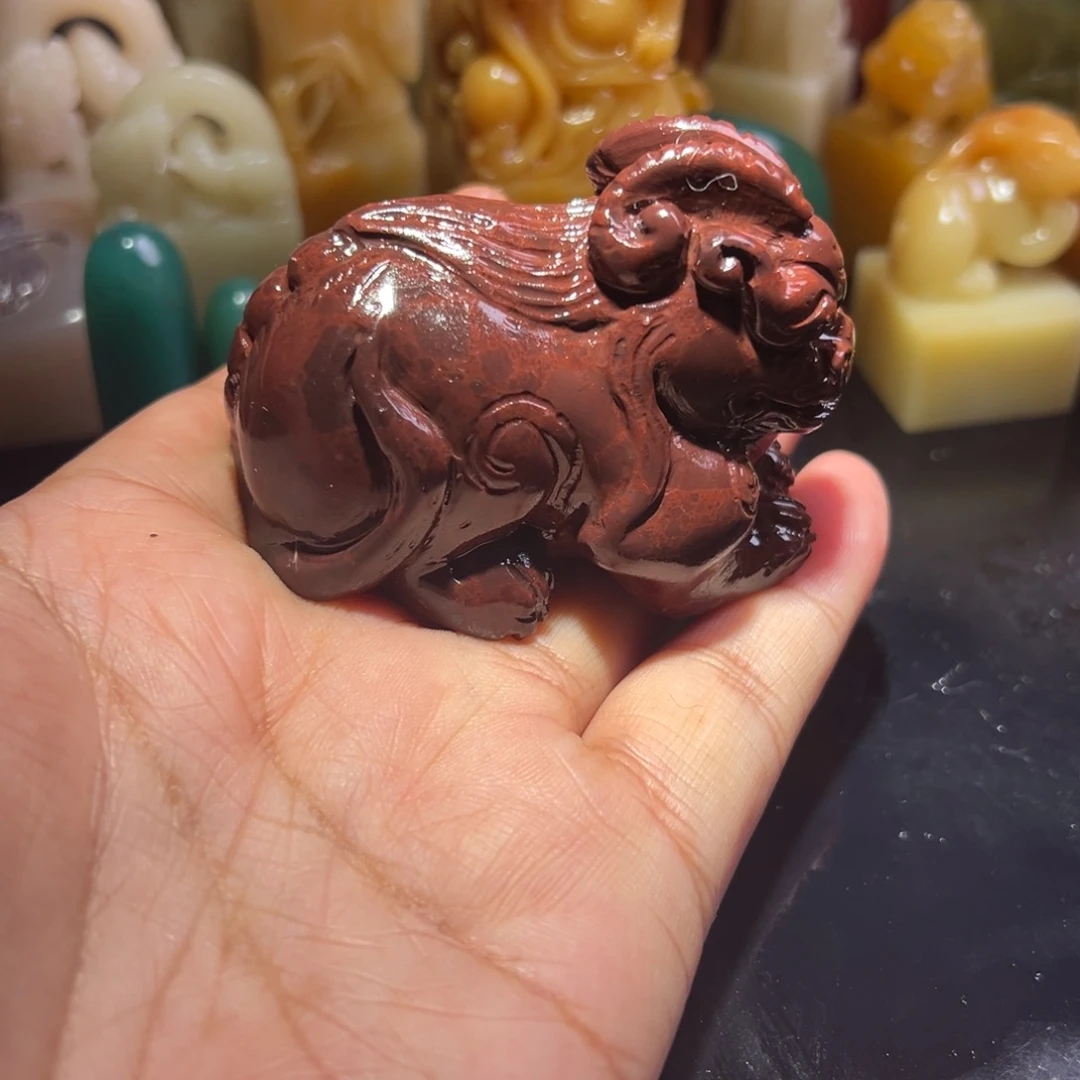 寿山石寿山月尾紫