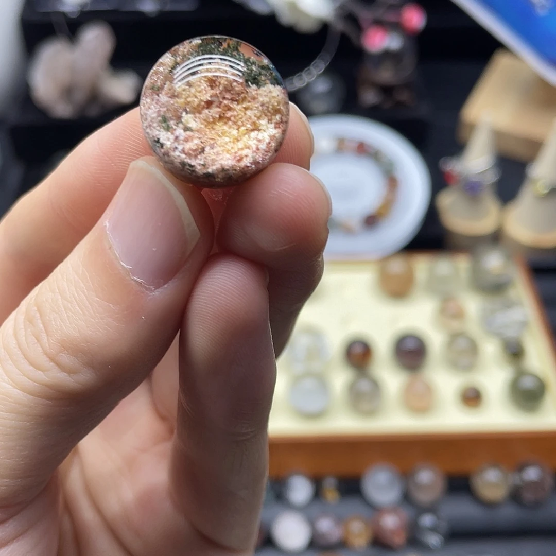 未镶嵌颈饰水晶花魁粉幽灵
