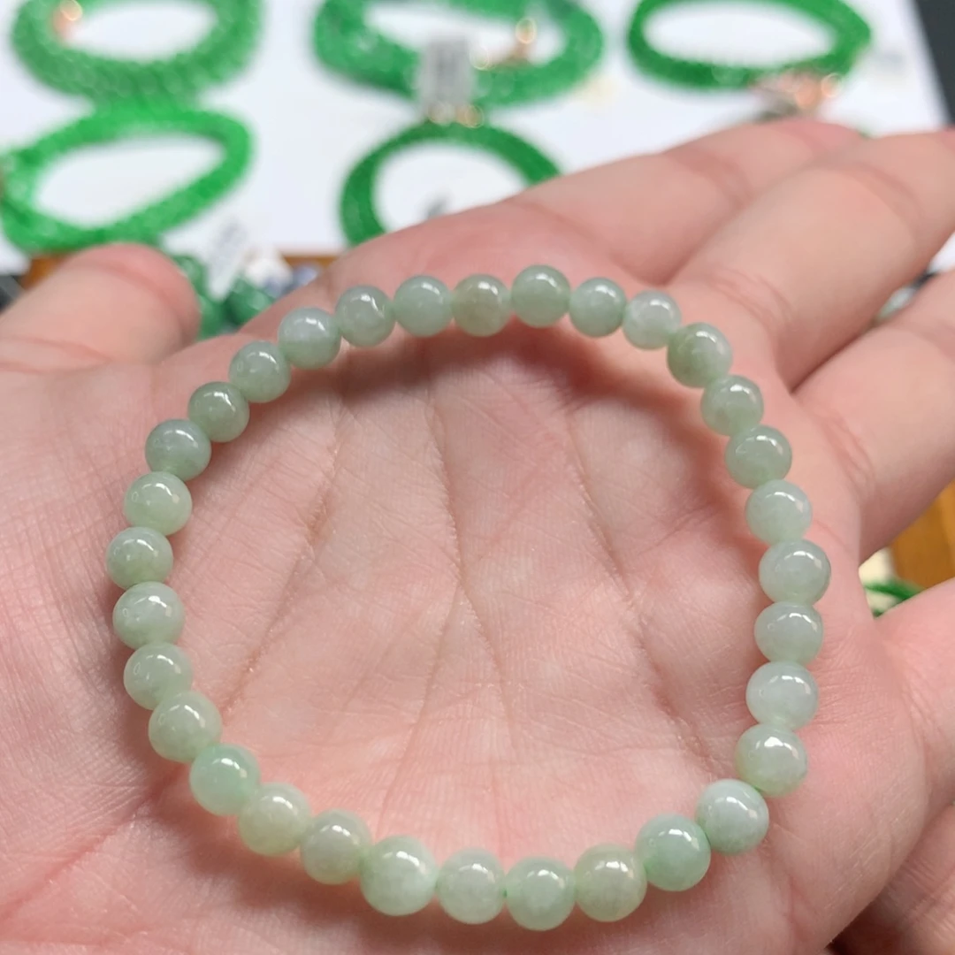 未镶嵌手链翡翠翡翠
