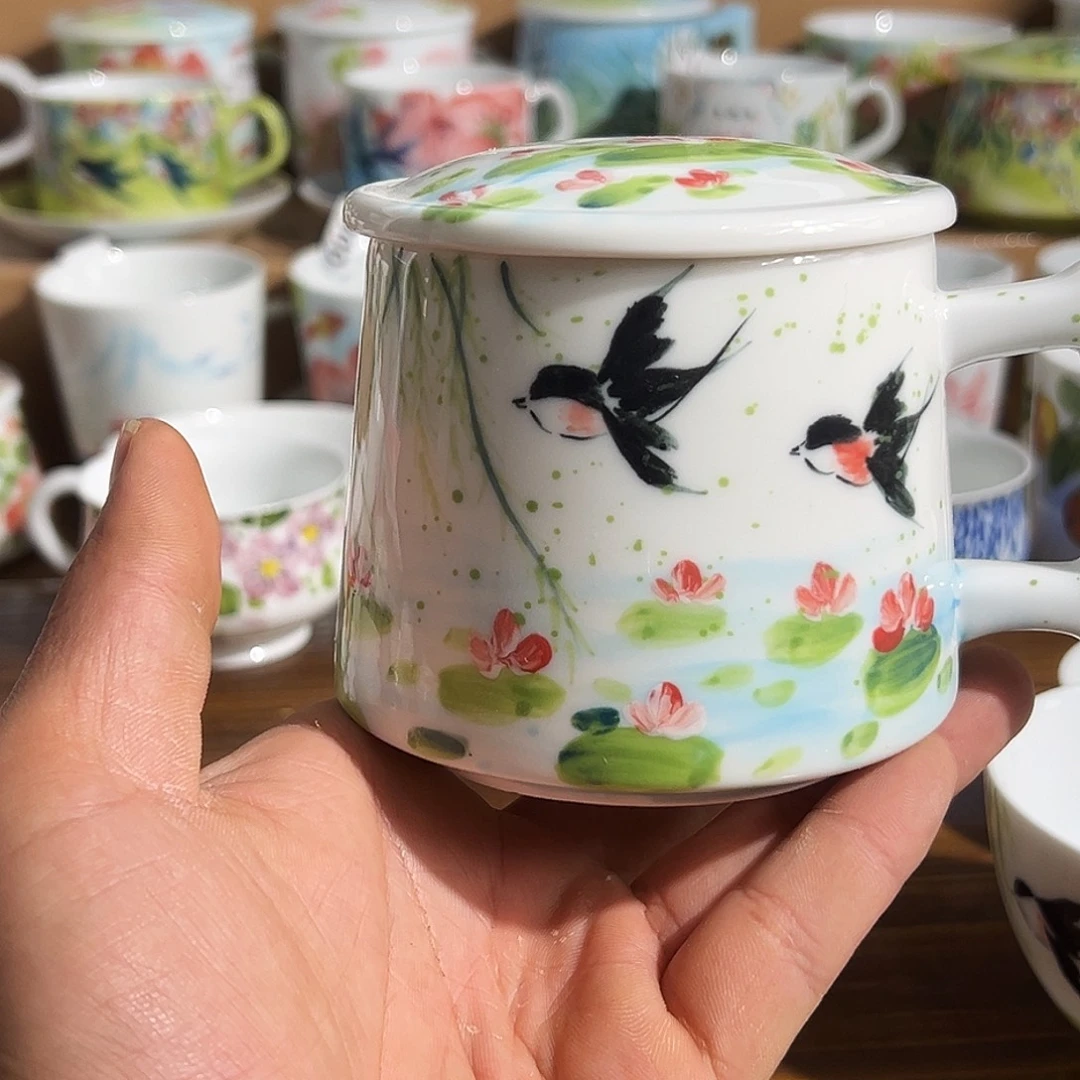 陶瓷景德镇手绘高温陶瓷