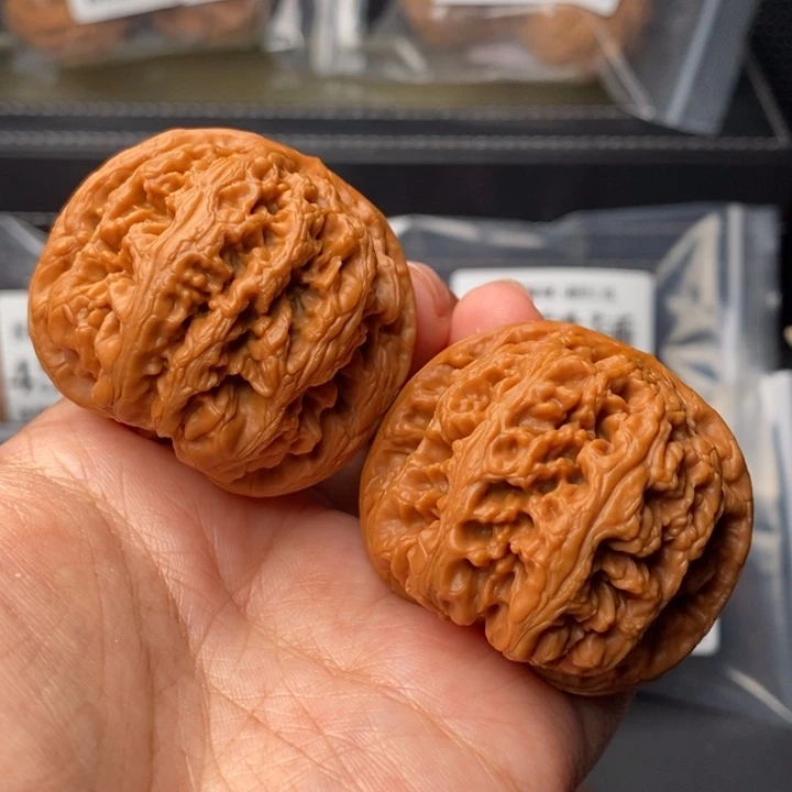 把件文玩核桃45球筋