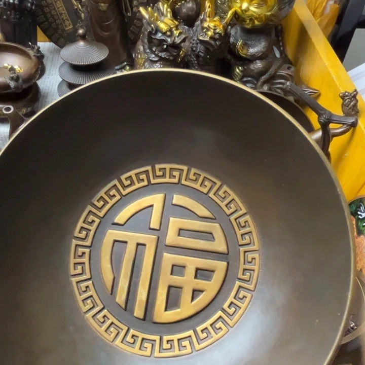 精美铜器摆件藏收