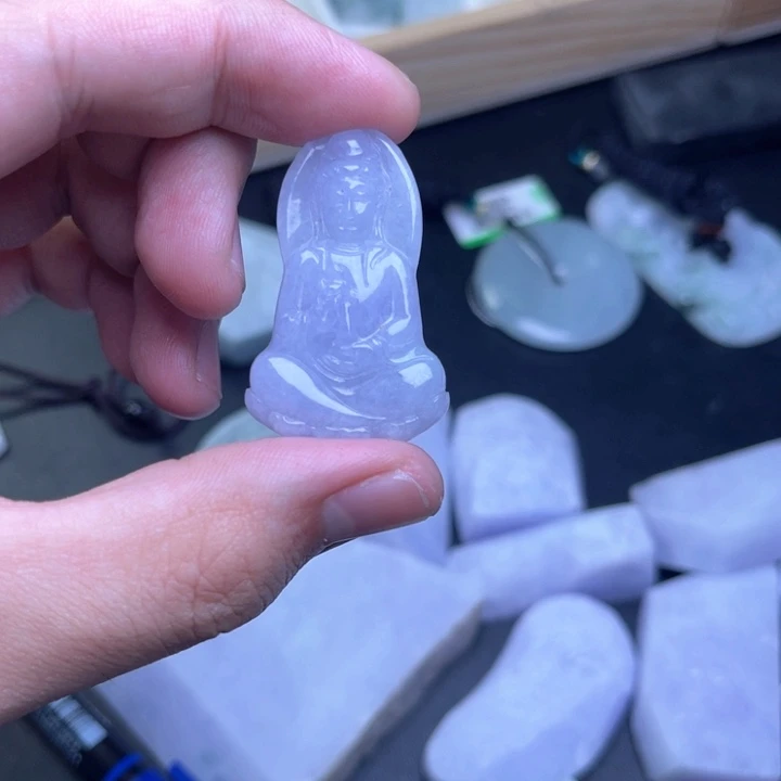 翡翠未镶嵌颈饰353