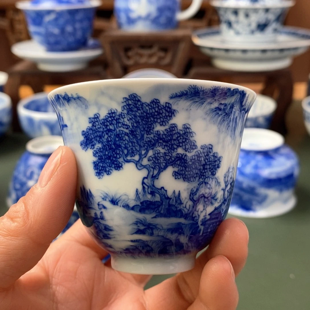 杯景德镇陶瓷手工手绘