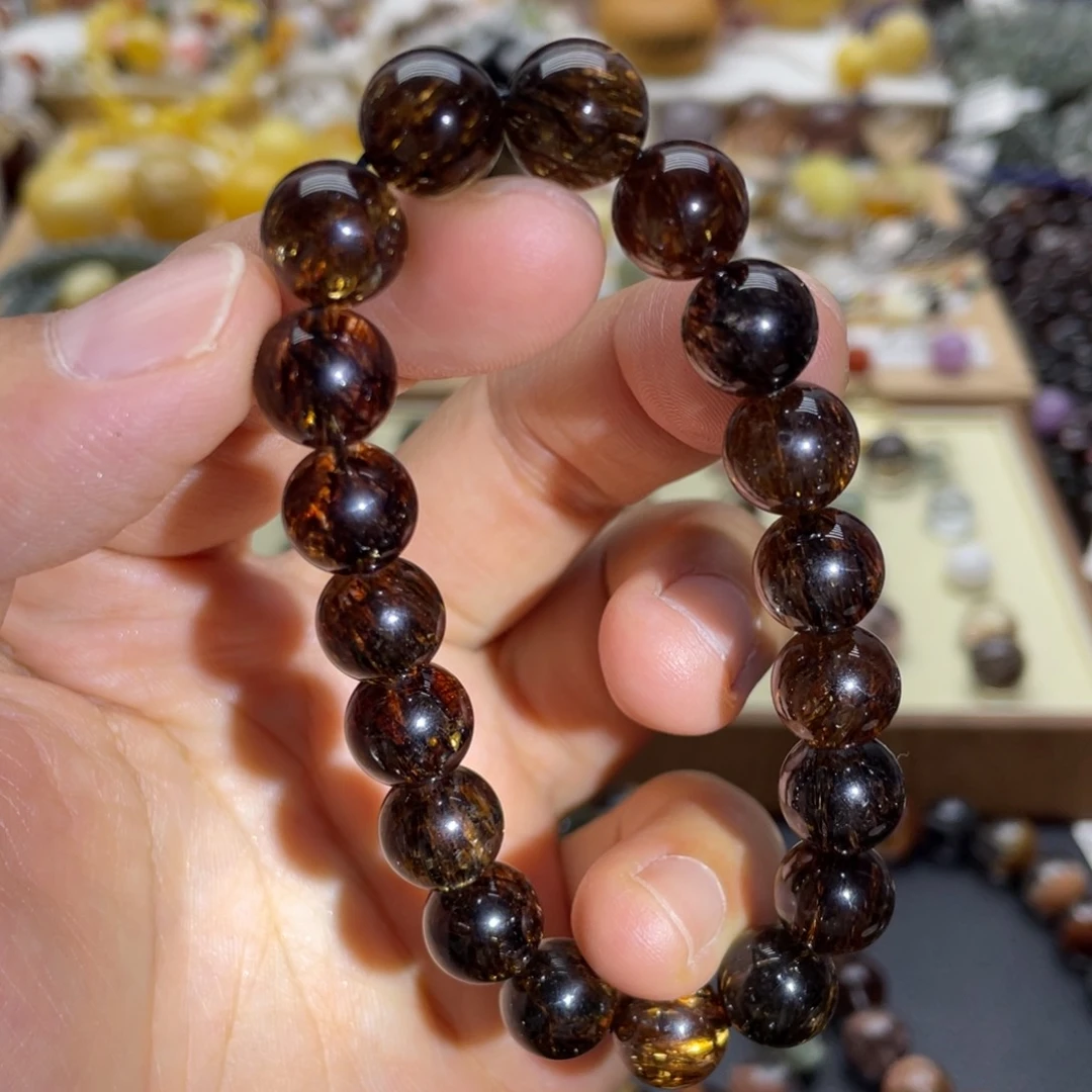 未镶嵌手链水晶黑金