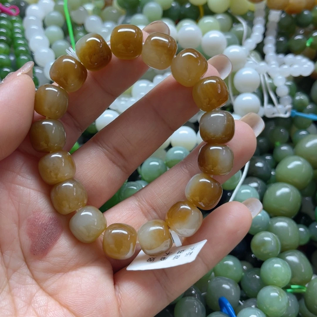 和田玉手链未镶嵌