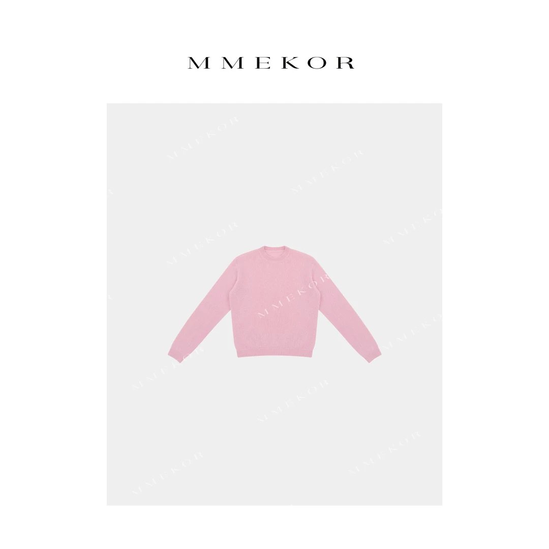 MMEKOR“白桃苏打”毛衣 2025新款活力常青藤百搭上衣 88760