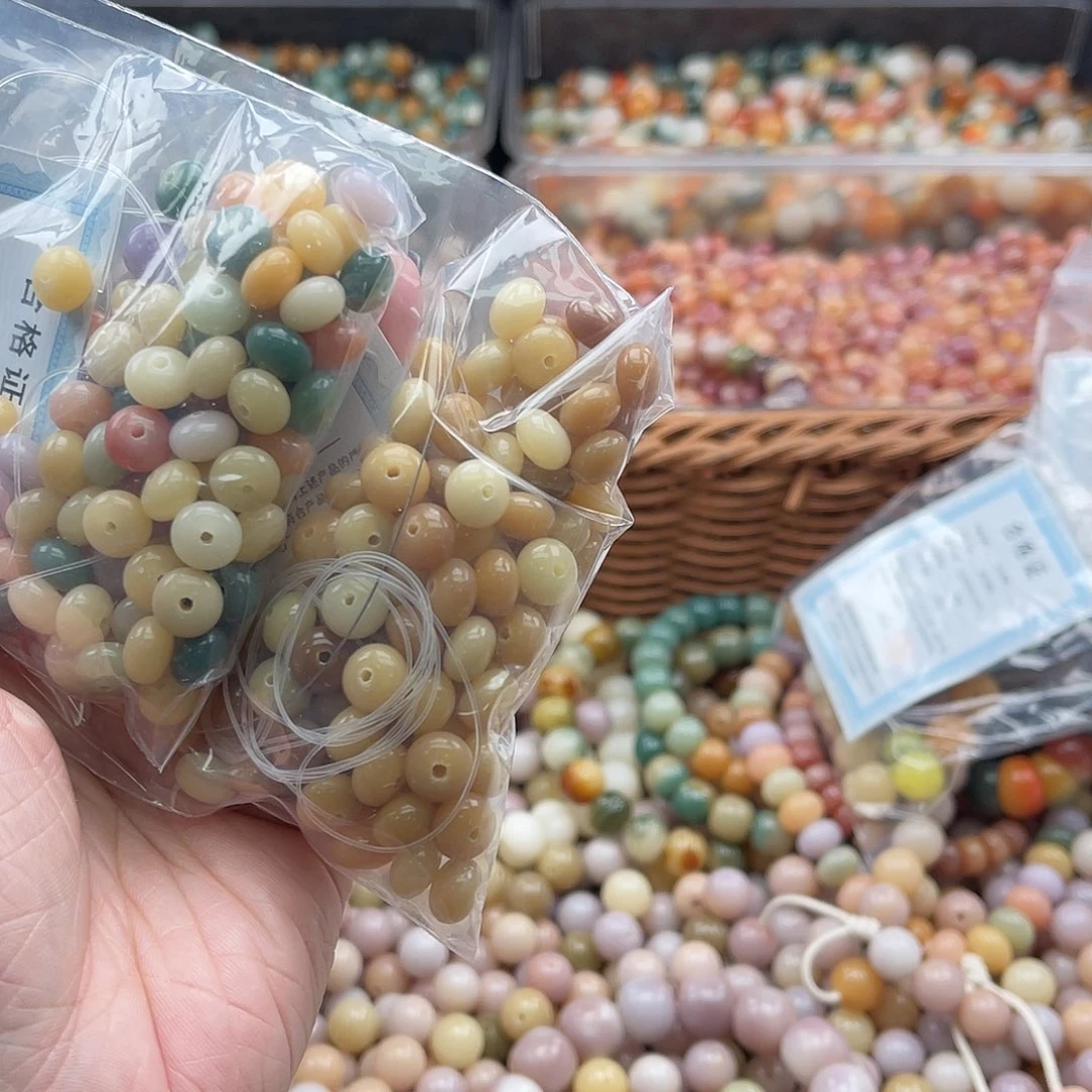 白玉菩提吊坠K/9mm/150颗锅底，