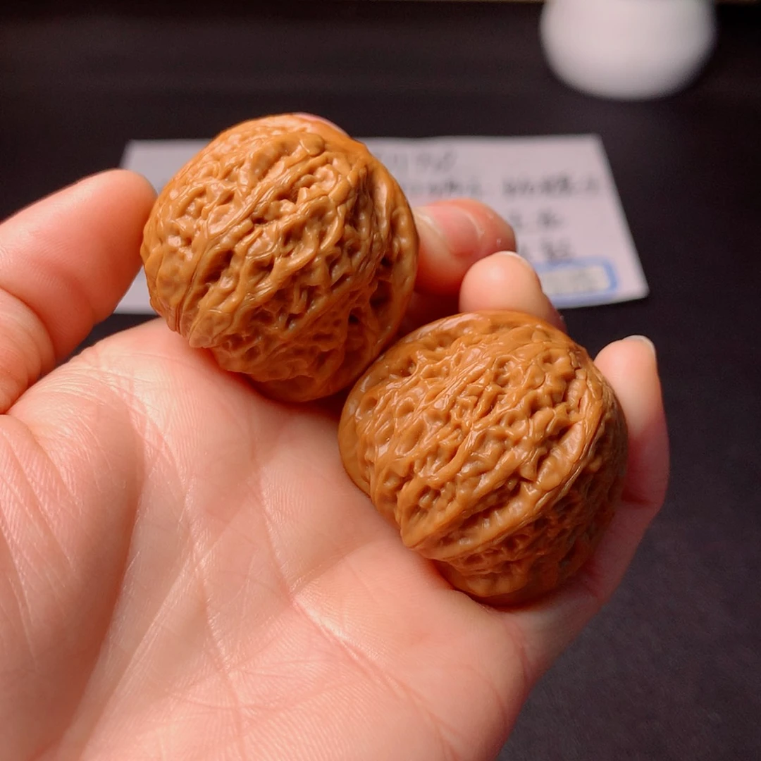 【闪购商品】文玩核桃把件铁锤38微修