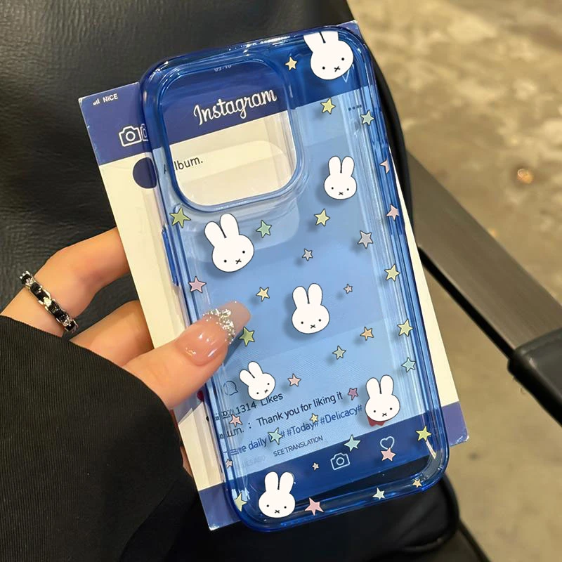 星星米菲兔适用iPhone16苹果14_15PROMAX软13手机壳12防摔11卡通X