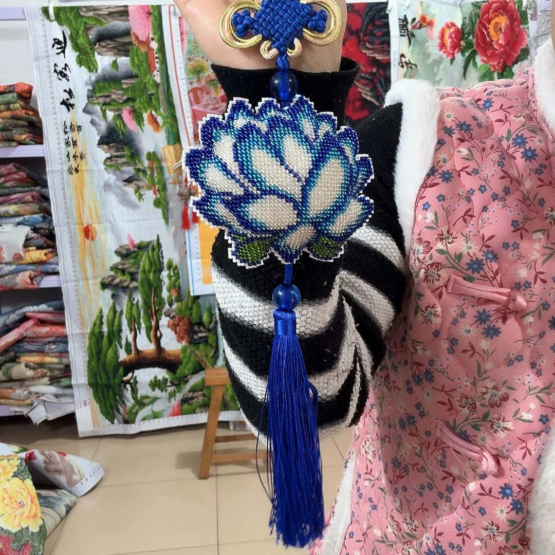 棉十字绣成品出售