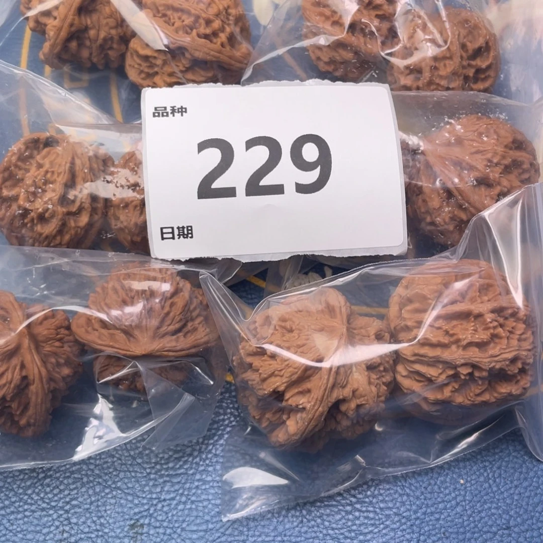 文玩核桃把件229号6对带练手粗筋