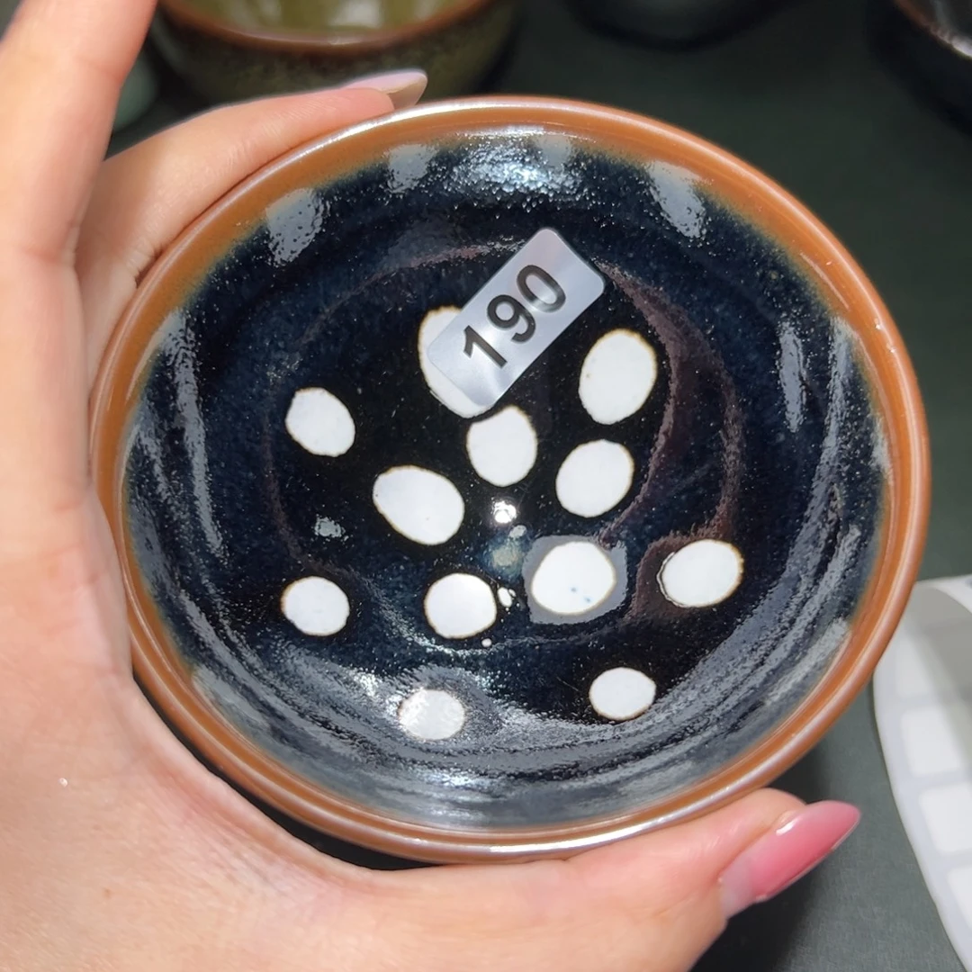 茶盏全手工原矿原釉建盏