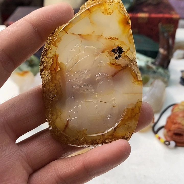 未镶嵌颈饰玛瑙/玉髓