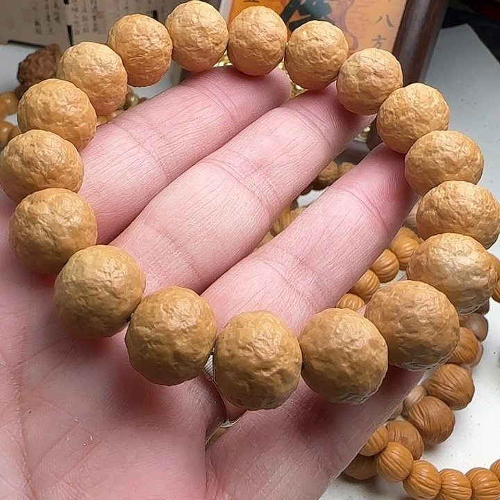 猴头核桃手串全品龙炎大舍利尺寸14+mm