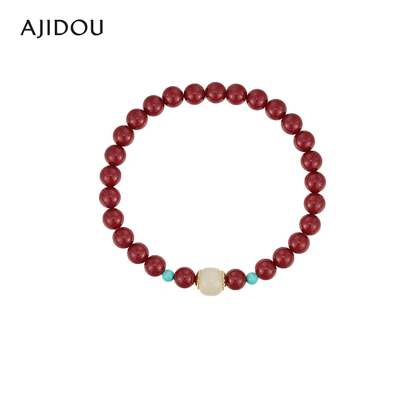 AJIDOU阿吉豆时尚和田玉手链【XH】