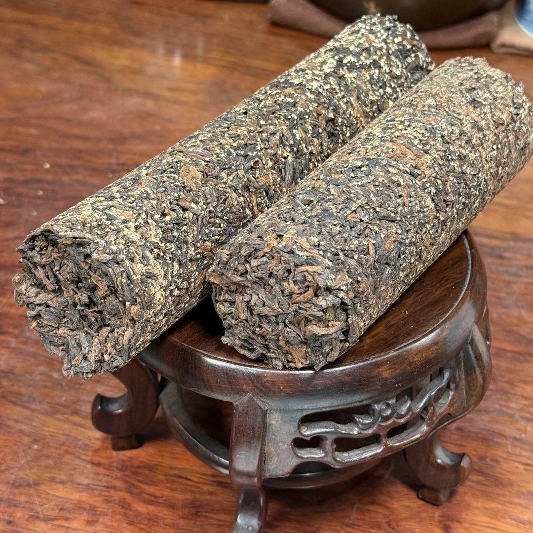 （100克）  2005竹筒六堡茶   2005年陈化  六通六堡茶