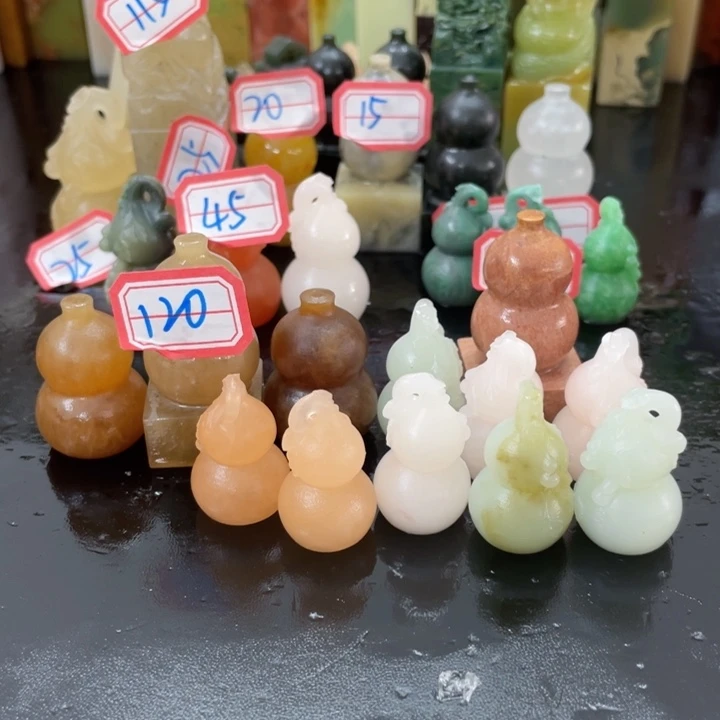 青田石B**万混合各种石