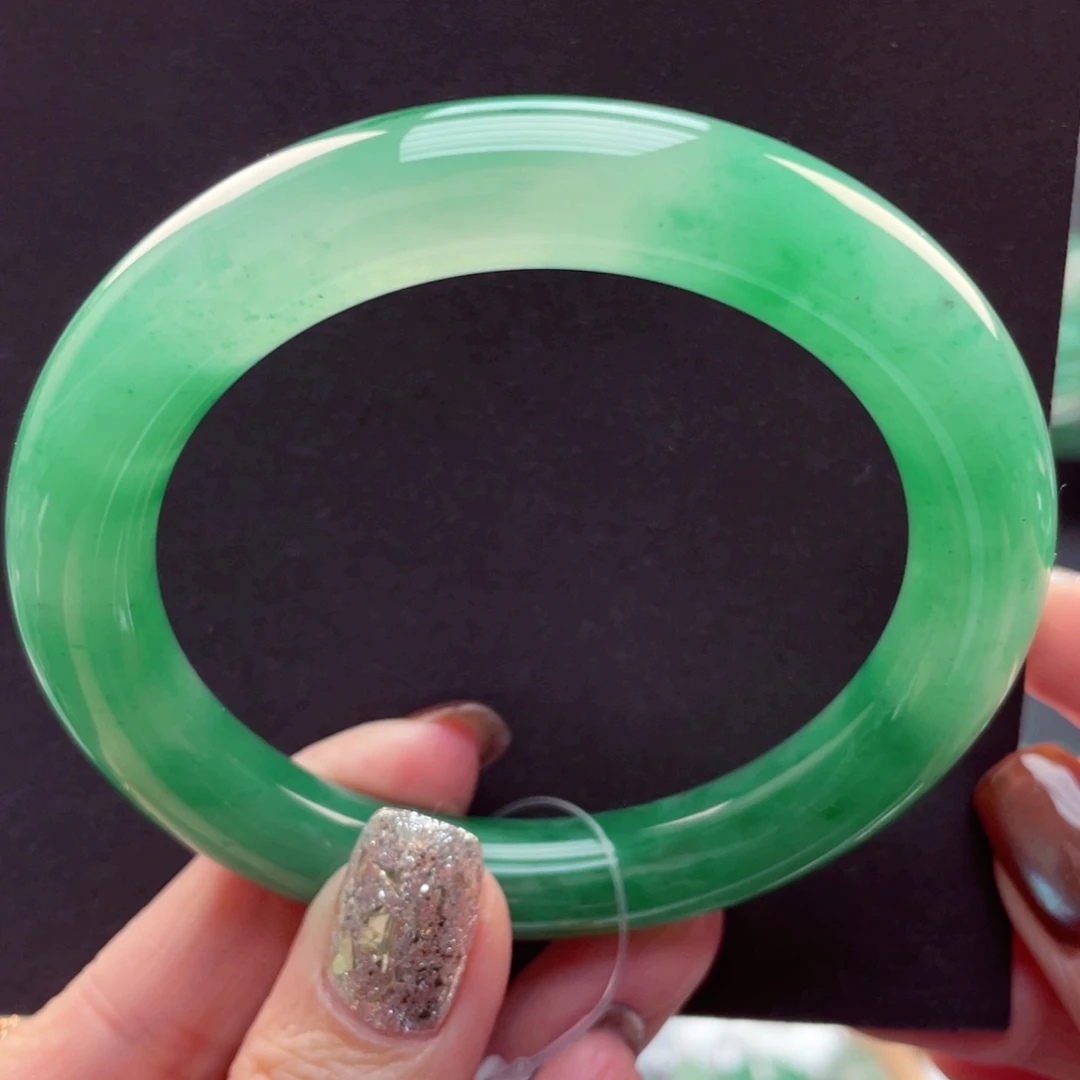 石英质玉未镶嵌手镯57-58