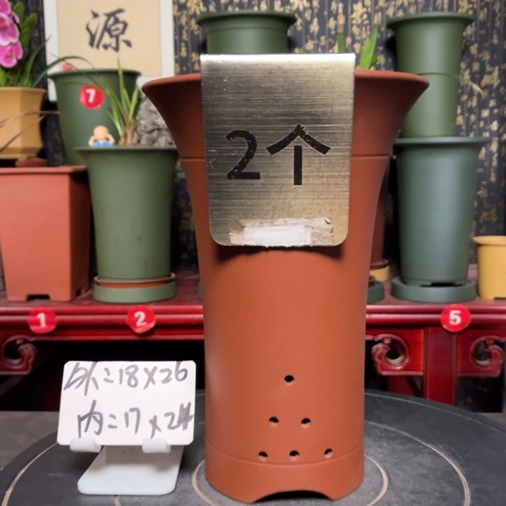 紫砂花盆紫砂花盆