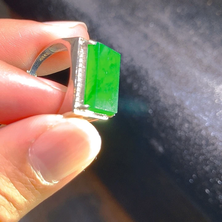 【闪购商品】翡翠颈饰银S925镶嵌翡翠