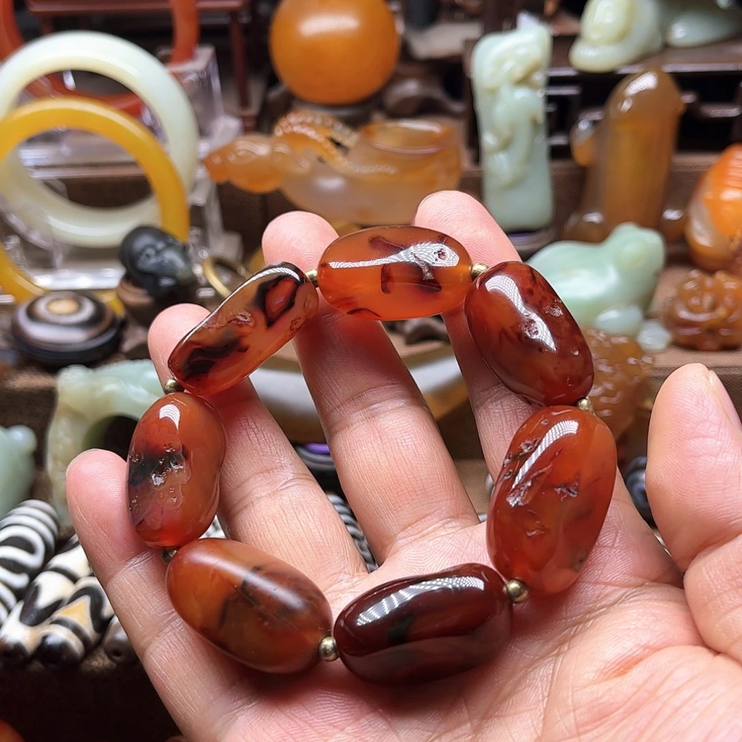 玛瑙/玉髓未镶嵌车挂