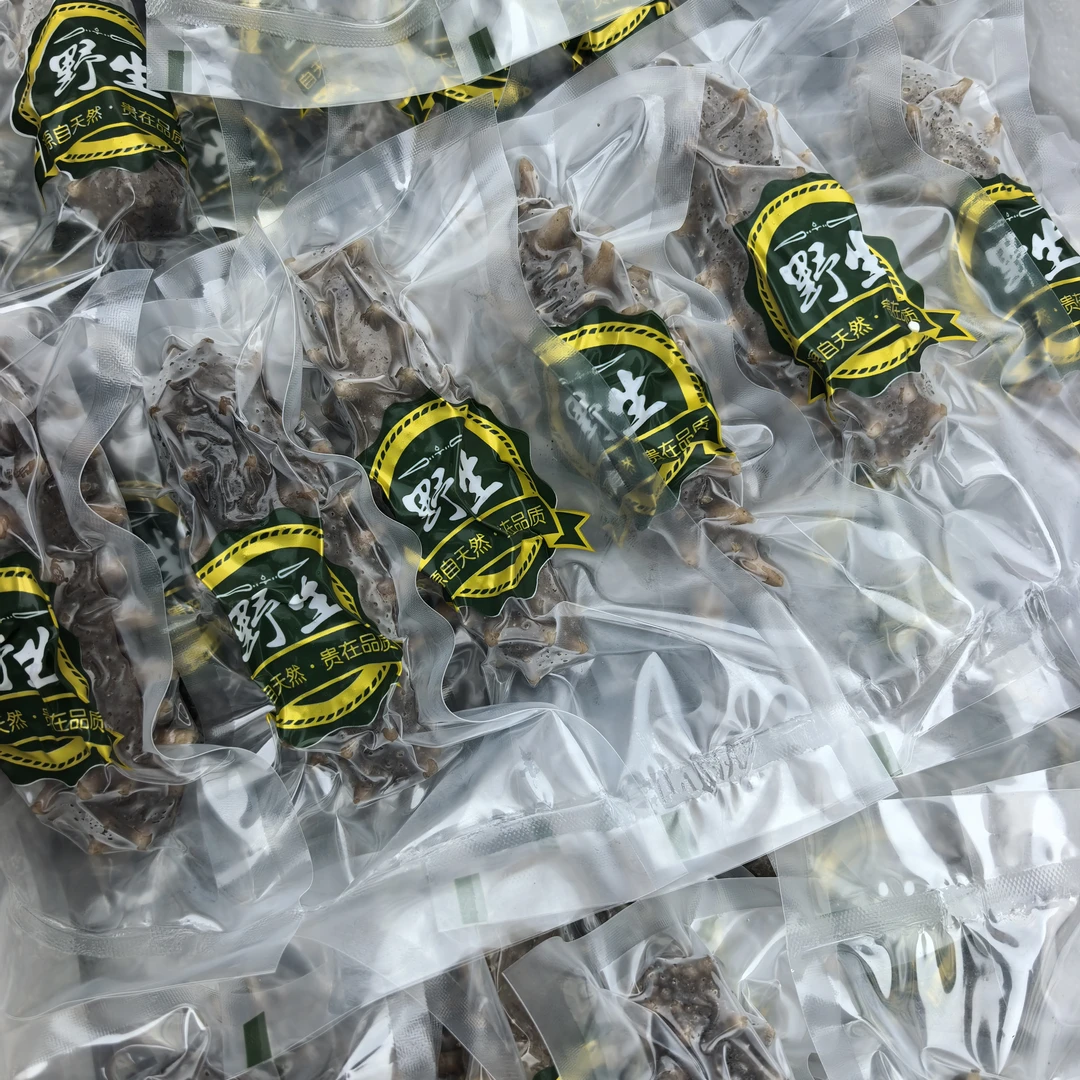 3斤大连食海参鲜食海参，独立真空包装。