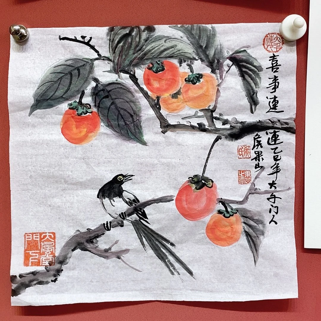 国画大风堂嫡传-侯果山老师作品路