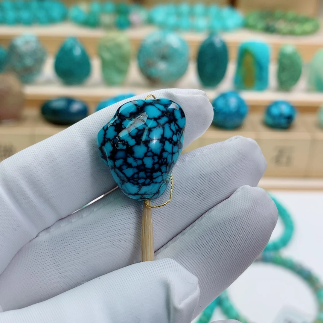 未镶嵌绿松石吊坠(不含链)