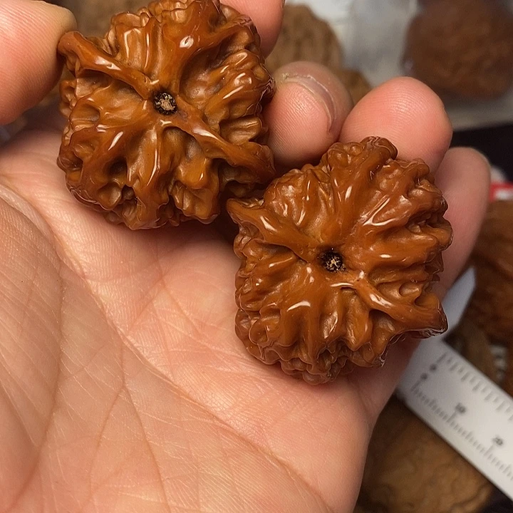 文玩核桃把件苹果38