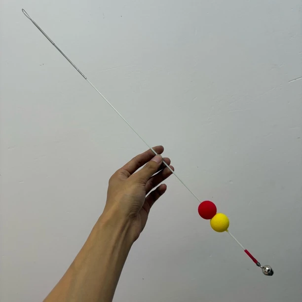 钓黄鳝防挂引条玻璃纤维引条带双球单铃铛