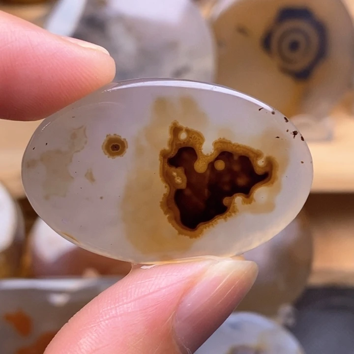 玛瑙/玉髓吊坠(不含链)未镶嵌