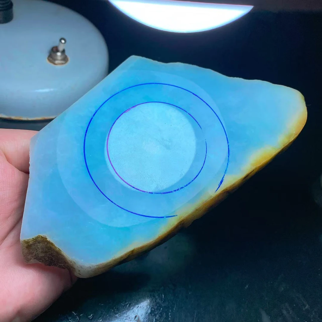 纯天然缅甸A货翡翠手镯定制边料手串佛公观音山水平安扣如意戒圈