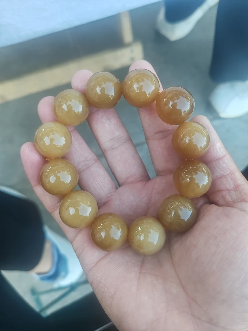 卡20mm糖手串 色泽鲜艳