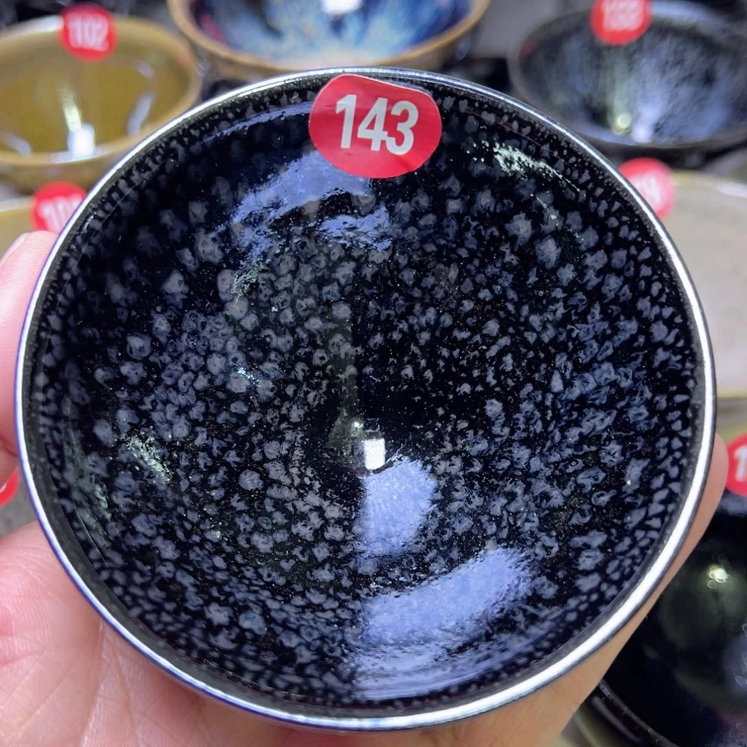 茶盏叶明龙窑柴烧茶盏