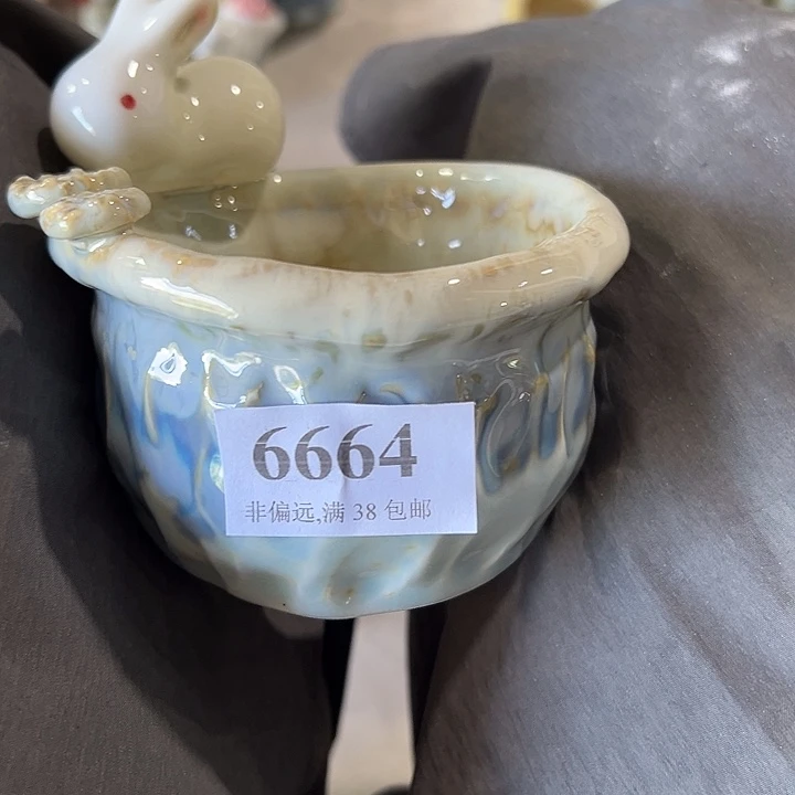 口6 手工花盆满30包邮