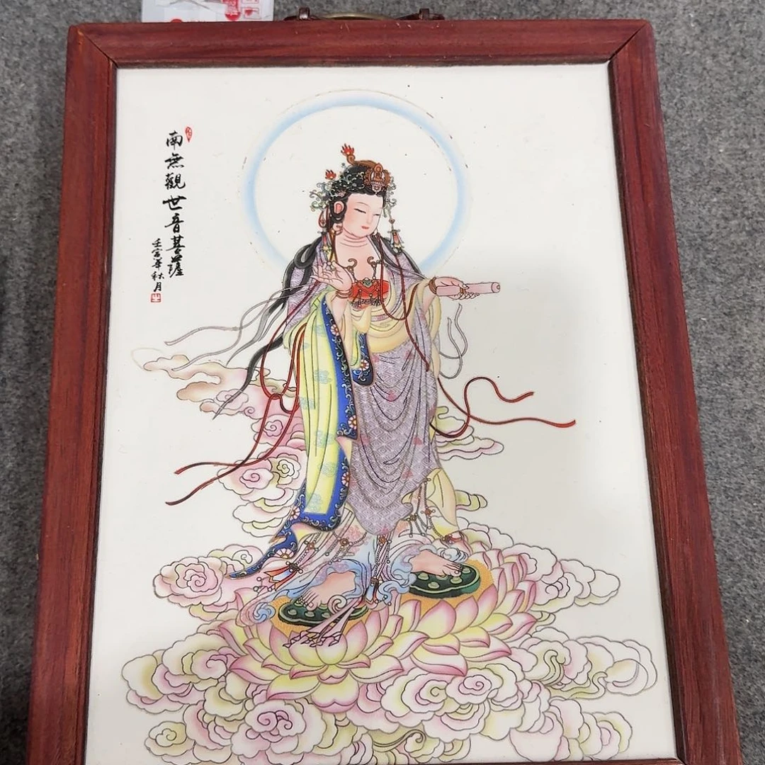 陶摆件瓷板画瓷板画