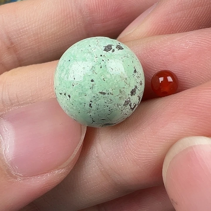 南红玛瑙未镶嵌配饰卡14.6